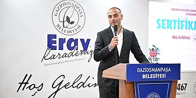 KADIN KOORDİNASYON MERKEZİ KURSİYERLERİNİN SERTİFİKA HEYECANI
