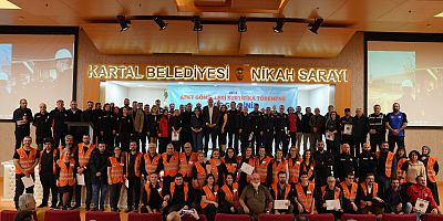 Kartal Belediyesi AFAD Orta Seviye Akreditasyon Belgesini Aldı