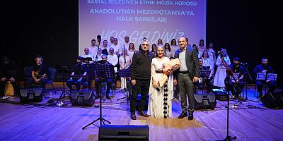 Kartal Belediyesi Etnik Müzik Korosu Performansıyla Büyüledi