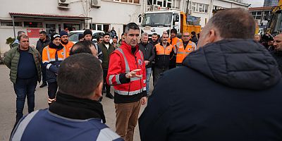 Kartal Belediyesi Kar Nöbetinde: 347 Personel ve 74 Araç Görev Başında