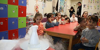 Kartal Belediyesi kreşlerinde “Yes To Science” bilimsel eğitim projesi uygulanıyor