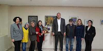 Kartal Belediyesi, ‘Mavi Liman’ Karma Resim Sergisine Ev Sahipliği Yaptı