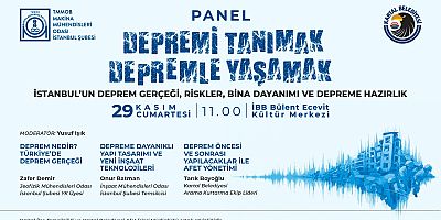 Kartal Belediyesi’nden “Depremi Tanımak, Depremle Yaşamak” Paneli