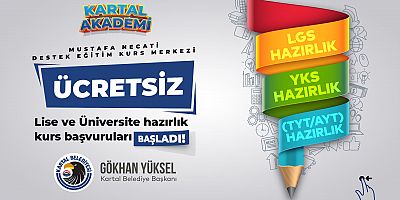 KARTAL BELEDİYESİ’NDEN EĞİTİME TAM DESTEK!
