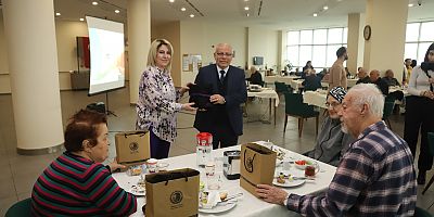 Kartal Belediyesi Yaşlılara Saygı Haftası’nda Huzurevi Sakinlerini Unutmadı