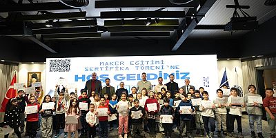 Kartal’da 3. Maker Eğitimleri Sertifika Töreni Gerçekleştirildi