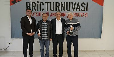 Kartal’da Briç Heyecanı: 14. Atatürk’ü Anma Briç Turnuvası Sporcuları Bir Araya Getirdi