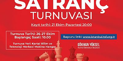 Kartal’da Cumhuriyet Kupası Satranç Turnuvası Heyecanı Başlıyor