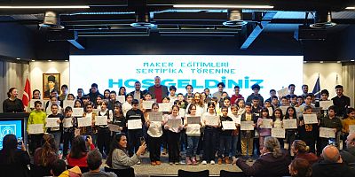 Kartal’da Maker Atölyeleri İlk Mezunlarını Verdi