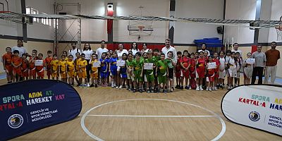 Kartal’da Yaz Spor Okulu’nun 2. Dönemi Tamamlandı