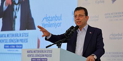 ‘KARTAL KİPTAŞ METEM BİRLİK SİTESİ KENTSEL DÖNÜŞÜM PROJESİ TEMEL ATMA TÖRENİ’NDE KONUŞTU