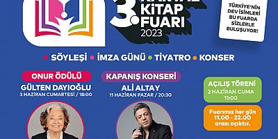 KARTAL KİTAP FUARI 3. KEZ KAPILARINI AÇIYOR