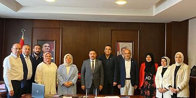 KASDER Yönetiminden Güngören Kaymakamı Ayhan Terzi’ye Hayırlı Olsun Ziyareti