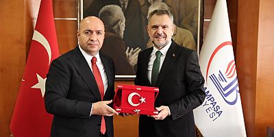 Kaymakam Çiftçi’den Başkan Vekili İbrahim  Akın’a ziyaret