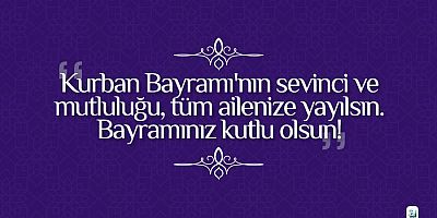 Kemal Eyyüpoğlu'dan Kurban Bayramı Kutlama Mesajı