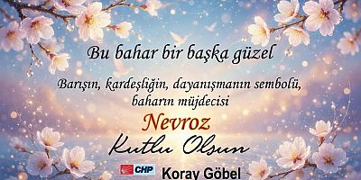 Koray Göbel’den Nevruz Mesajı: Barış, Sevgi ve Dayanışma Her Zaman Kazanır
