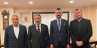 Koray Göbel'den Prof. Dr. Safi Arpaguş’a Ziyaret