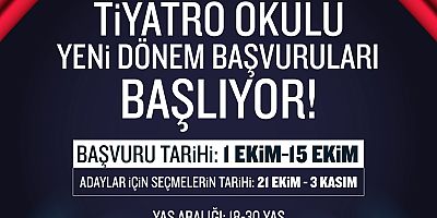 KÜÇÜKÇEKMECE BELEDİYESİ TİYATRO OKULU YENİ DÖNEM BAŞVURULARI BAŞLIYOR