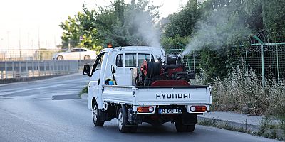 KÜÇÜKÇEKMECE’DE SAĞLIKLI BİR YAZ İÇİN İLAÇLAMA SEFERBERLİĞİ  
