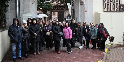 KÜLTÜR VE SANAT GEZİLERİ, BULGUR PALAS İLE BAŞLADI