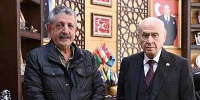 Kürt Yönetmen Gani Şavata, MHP Lideri Bahçeli ile Görüştü