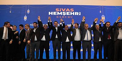 Kurum İstanbul'daki Sivaslılarla Buluştu