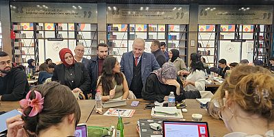 Kütüphaneler Haftası’nda Gaziosmanpaşa’da Anlamlı Ziyaretler: Gençlerle Kitap Üzerine Samimi Sohbetler