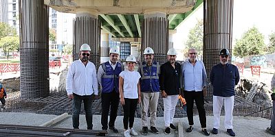 M1 METRO HATTININ VİYADÜKLERİ DEPREME KARŞI GÜÇLENDİRİLİYOR