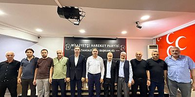MADEF Başkanı Yılmaz Durmuş'tan MHP Sultangazi İlçe Başkanı Yakup Bildik'e Hayırlı Olsun Ziyareti