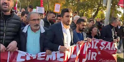 Maltepe'de kayyum protestosu