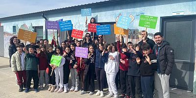 Mektebim İlkokulu öğrencilerinde Atık Getirme Merkezine ziyaret