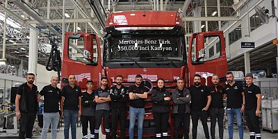 Mercedes-Benz Türk, 350 bininci kamyonunu üretti 