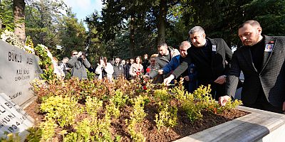 Merhum Başkan Mehmet Ali Büklü Vefatının 31. Yılında Mezarı Başında Anıldı