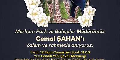 Merhum Müdür Cemal Şahan Vefatının 6. Yılında Mezarı Başında Anılacak