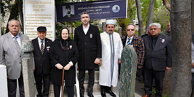 Milli Şehit Boğazlıyan Kaymakamı Kemal Bey, Şehadetinin 106. Yılında Mezarı Başında Anıldı