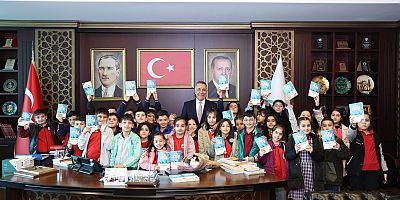 Miniklerden Başkan Amcalarına Ziyaret