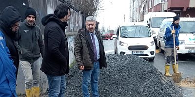  Muhtar Ümit Doğan çalışmaları yerinde inceledi