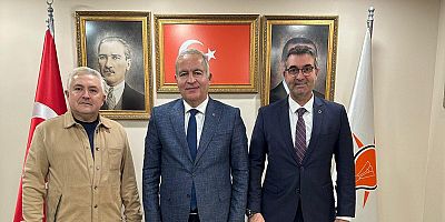 Murat Haşhaş’tan Av. İsmail Ergüneş’e Hayırlı Olsun Ziyareti