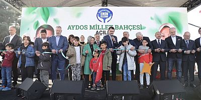 Murat Kurum, Sancaktepe Aydos Millet Bahçesi Açılış Töreni’ne katıldı.