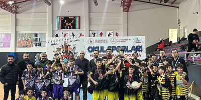 Okul Sporları Kapsamında Düzenlenen Futsal Turnuvası Tamamlandı