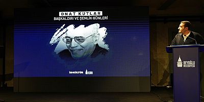 ONAT KUTLAR BEYOĞLU’DA ANILDI