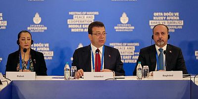 ORTA DOĞU VE KUZEY AFRİKA ŞEHİRLERİ İMAMOĞLU’NUN ÇAĞRISIYLA İSTANBUL’DA BULUŞTU