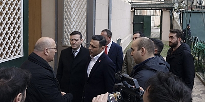 ÖZGÜR ÇELİK’TEN SANTA MARİA KİLİSE’SİNE ZİYARET: “TÜRKİYE’MİZİN BİRLİK BERABERLİĞİNE YAPILMIŞ BİR SALDIRI OLARAK DEĞERLENDİRİYORUZ”