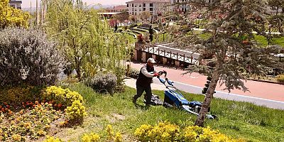 Park ve Bahçeler Müdürlüğü Çalışmalara Devam Ediyor