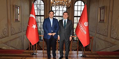 Rasim Şişman, İBB Başkanı İmamoğlu'nu ziyaret etti