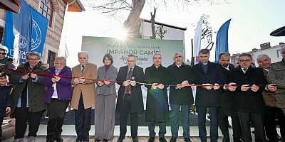 RESTORASYONU TAMAMLANAN İMRAHOR CAMİSİ YENİDEN İBADETE AÇILDI