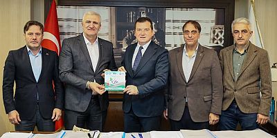 RİDEF Başkanı Başça, Başkan Balcıoğlu’nu ziyaret etti