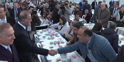 SARAÇHANE’DE KADİR GECESİ BULUŞMASI MİLLET, ‘MİLLET’ İFTARINDA BULUŞTU