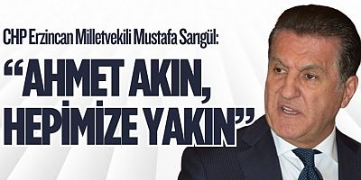 Sarıgül'den Ahmet Akın'a destek