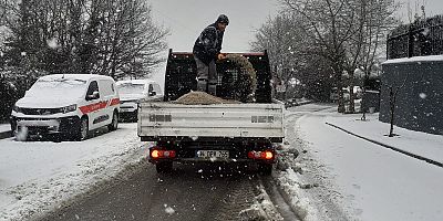 SARIYER BELEDİYESİ’NDEN KAR YAĞIŞI UYARISI: TÜM EKİPLERİMİZ GÖREV BAŞINDA